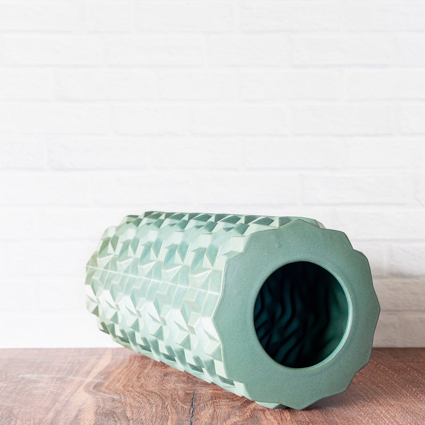 'Jade Matte' Triweave Vase
