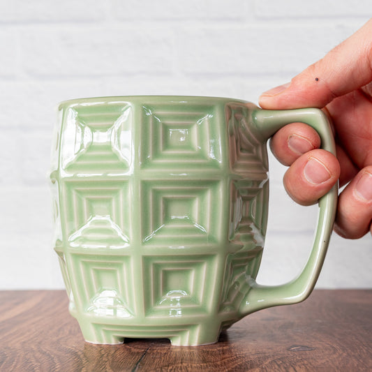 19oz 'Green Celadon' Pantheon Mug