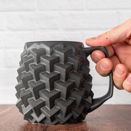 16oz 'Dark Matter' Super Cubes Mug