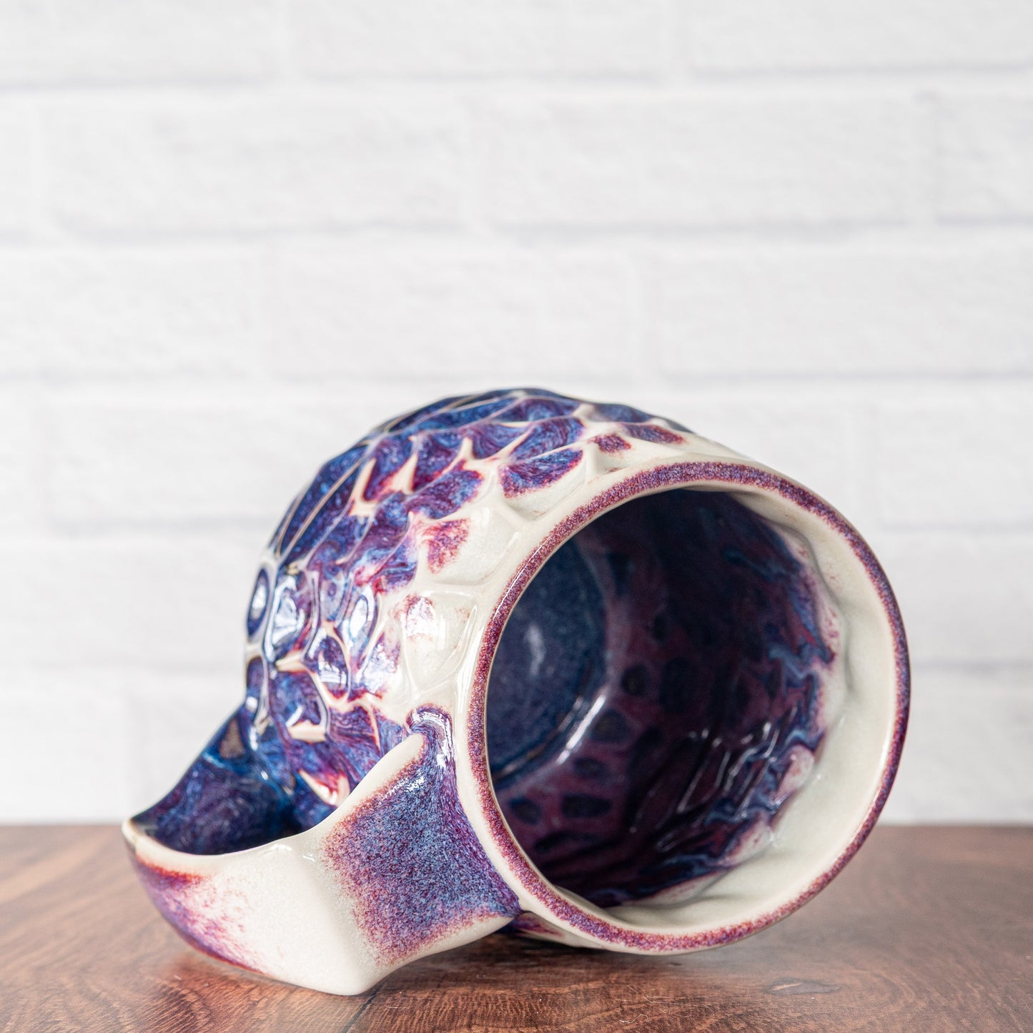 'Magenta Fire' Voronoi 16oz Mug