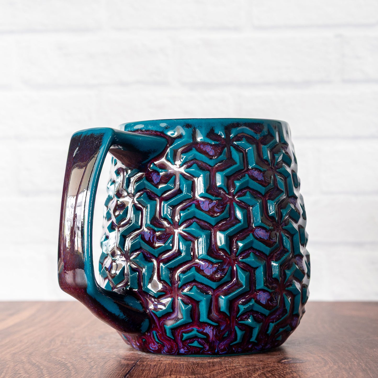 16oz 'Dragon Blood' Triweave Mug
