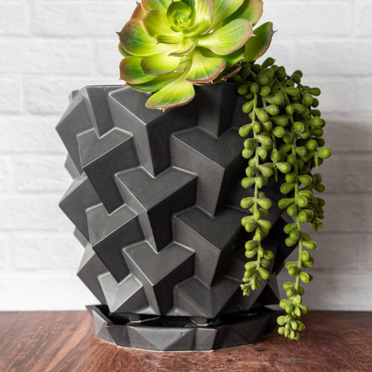 'Dark Matter' Mega Cubes Planter