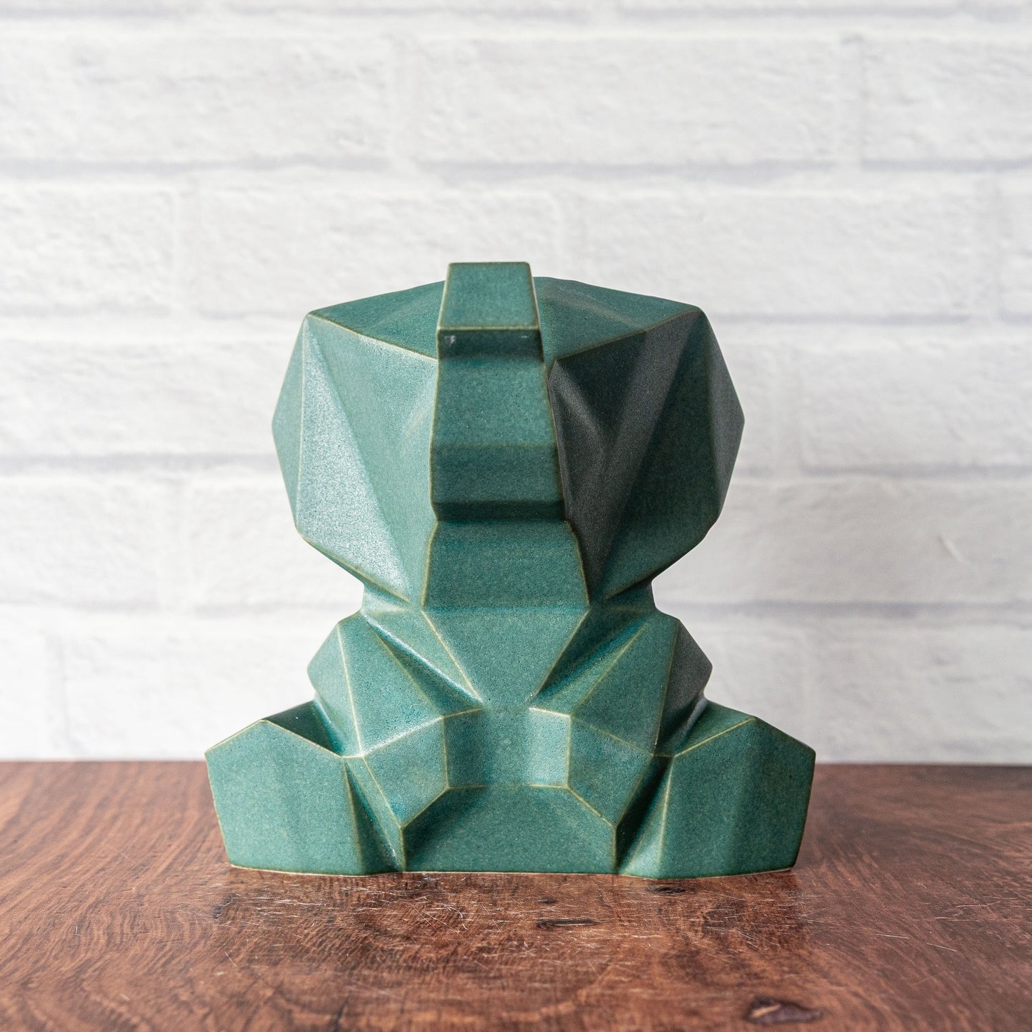 Medium 'Jade Matte' Elephant