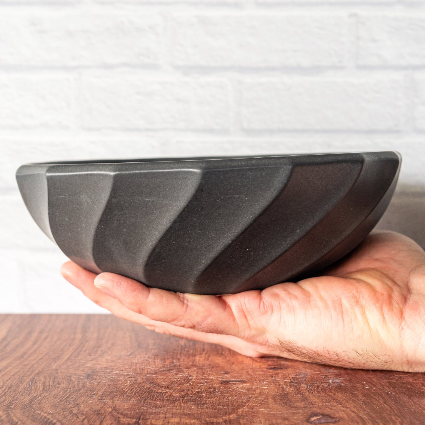 'Dark Matter' Wide Bowl