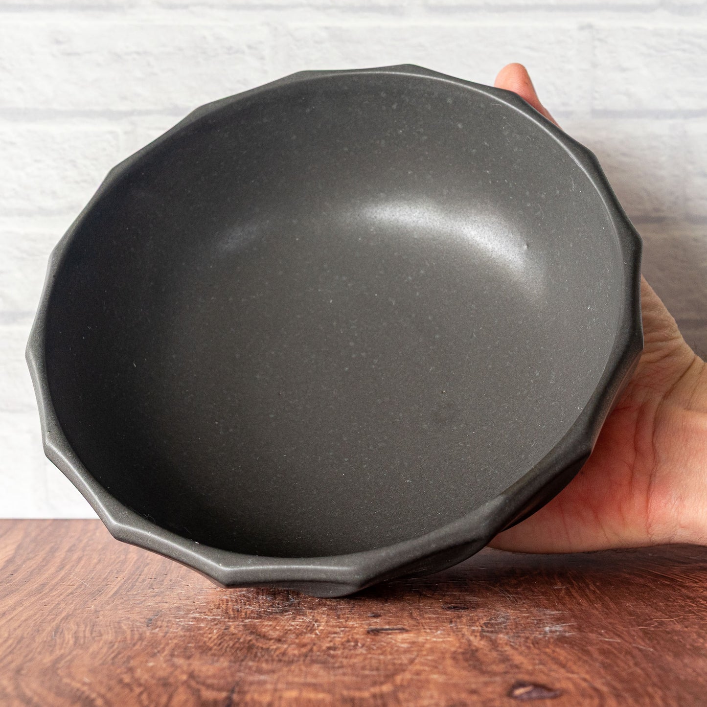 'Dark Matter' Wide Bowl