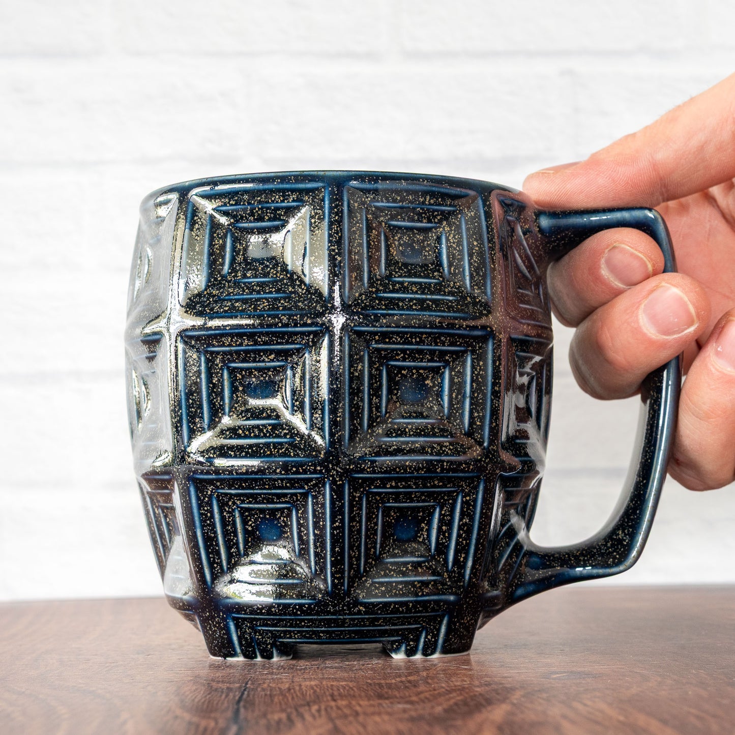 19oz 'Blue Teadust' Pantheon Mug