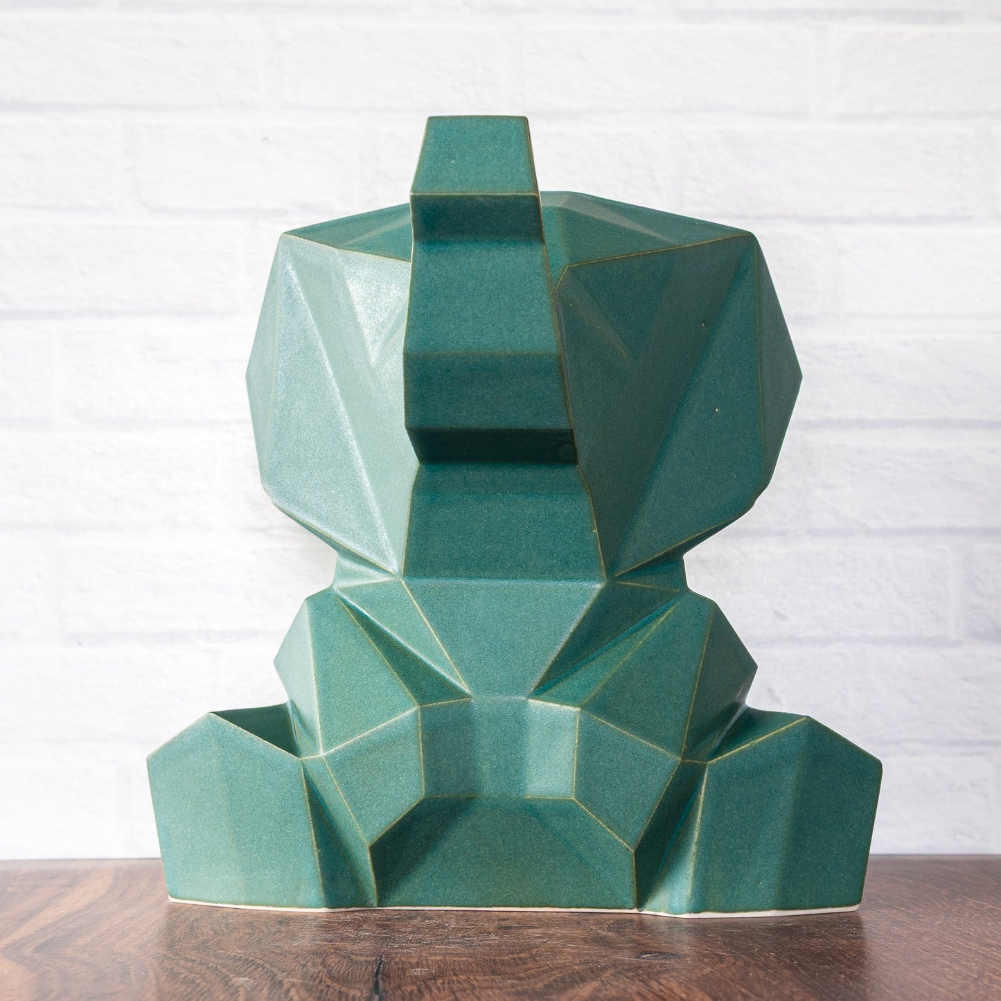 Large 'Jade Matte' Elephant