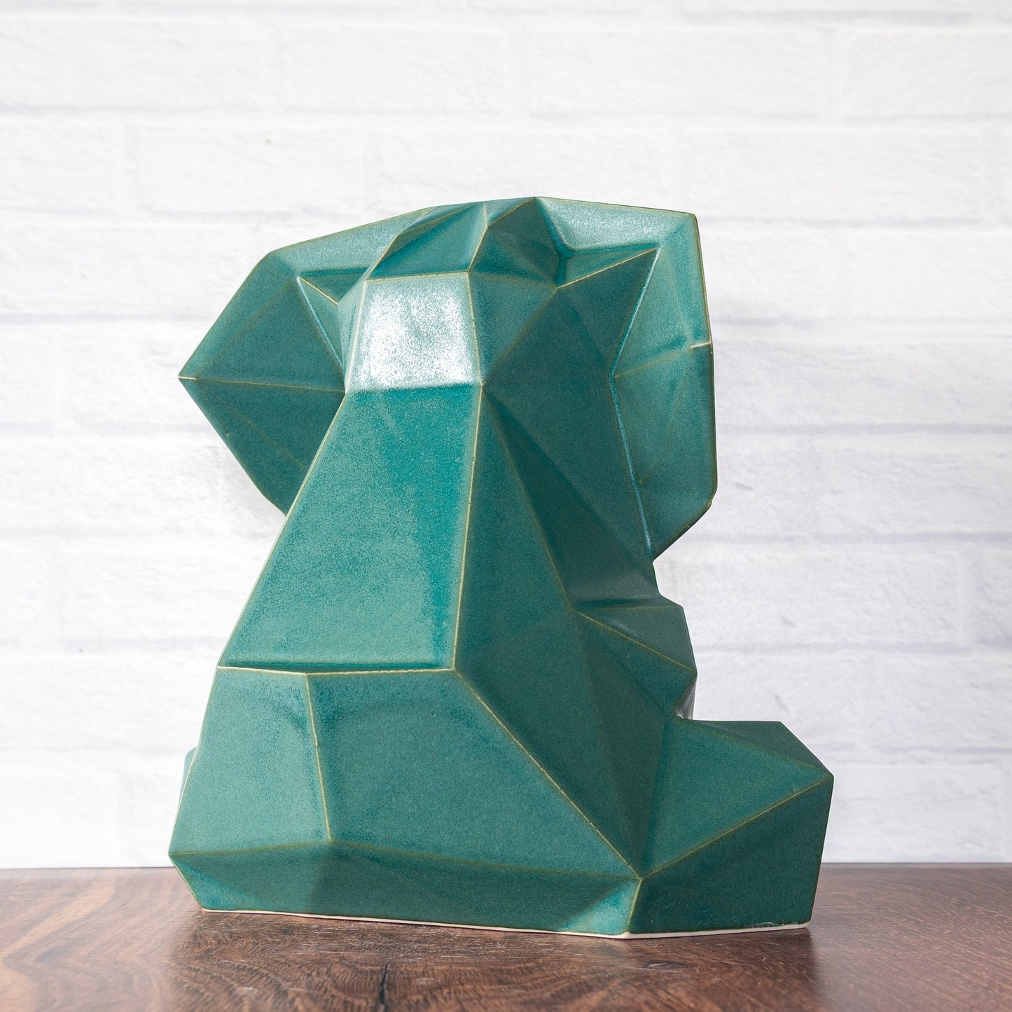 Large 'Jade Matte' Elephant
