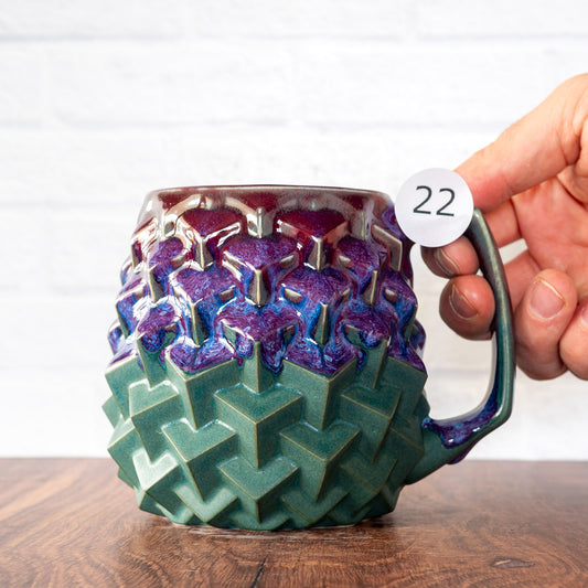 #22 - 16oz Super Cubes Mug
