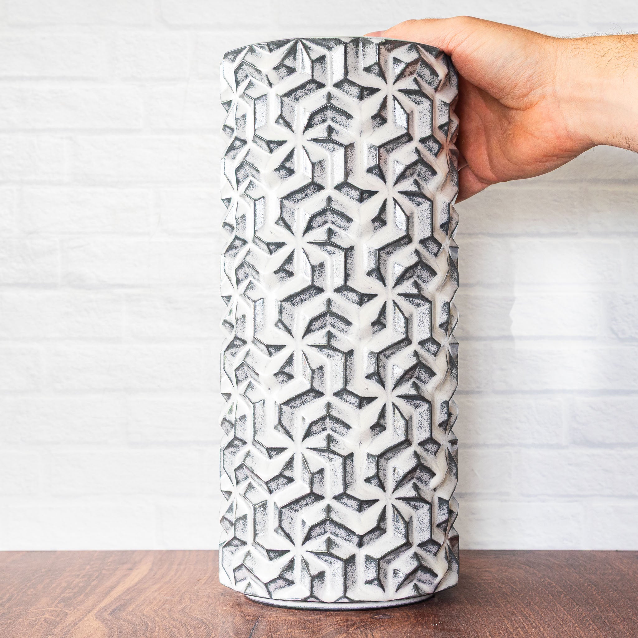 Tall Triweave Vase
