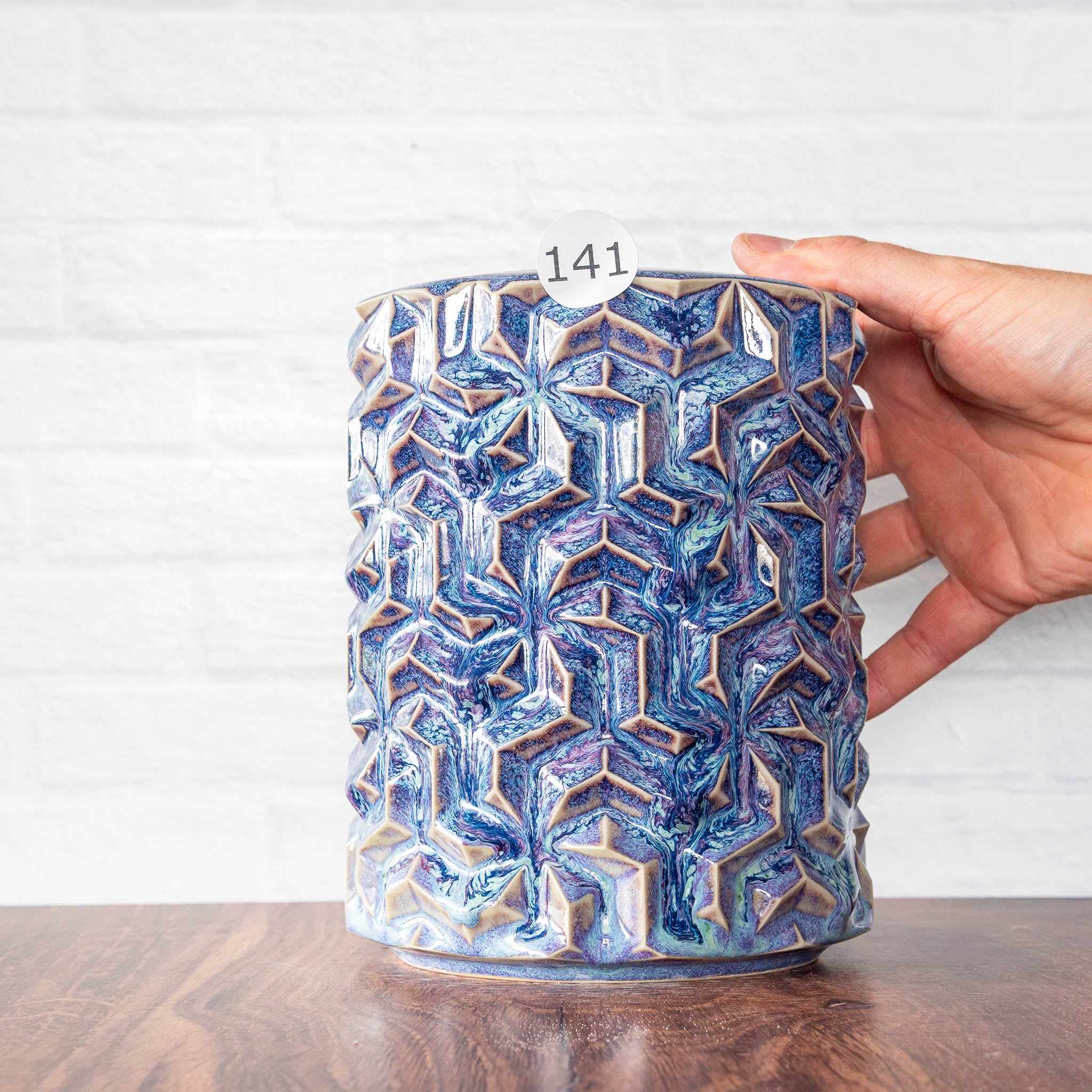 #141 - Short Triweave Vase