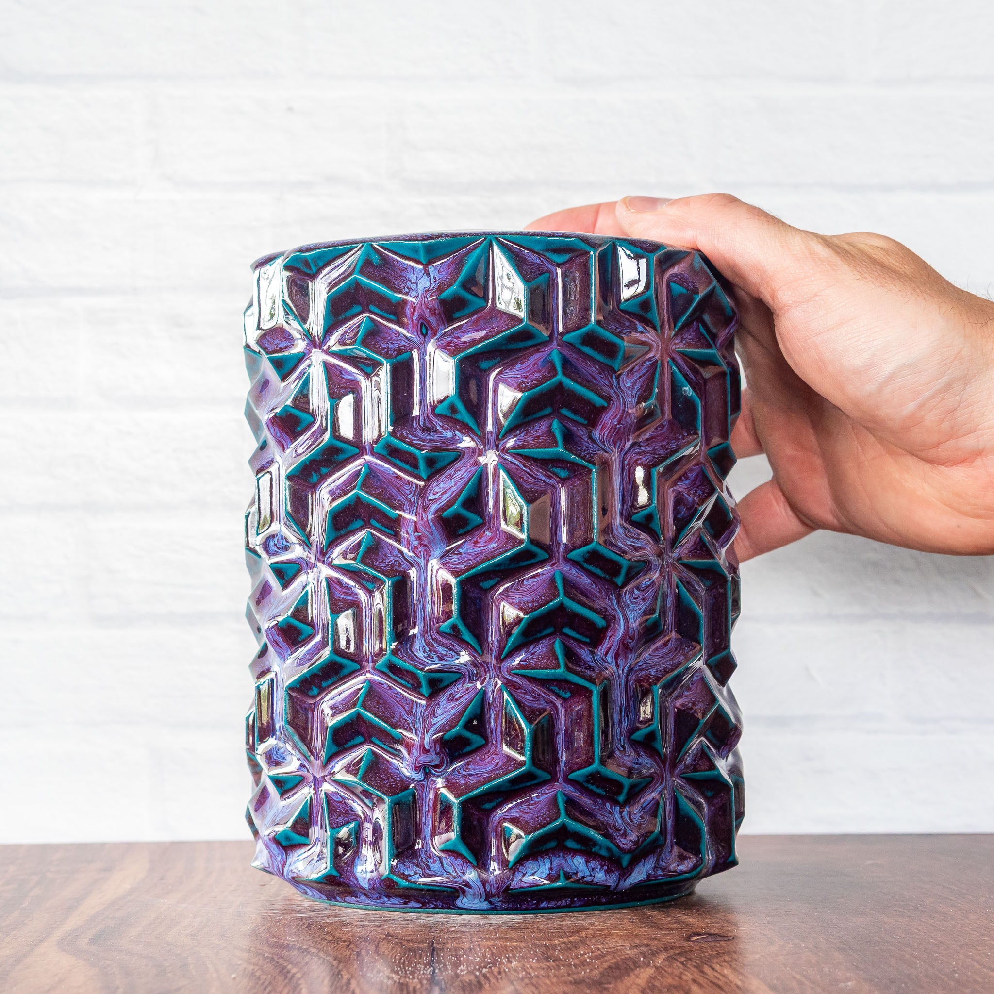 Short Triweave Vase