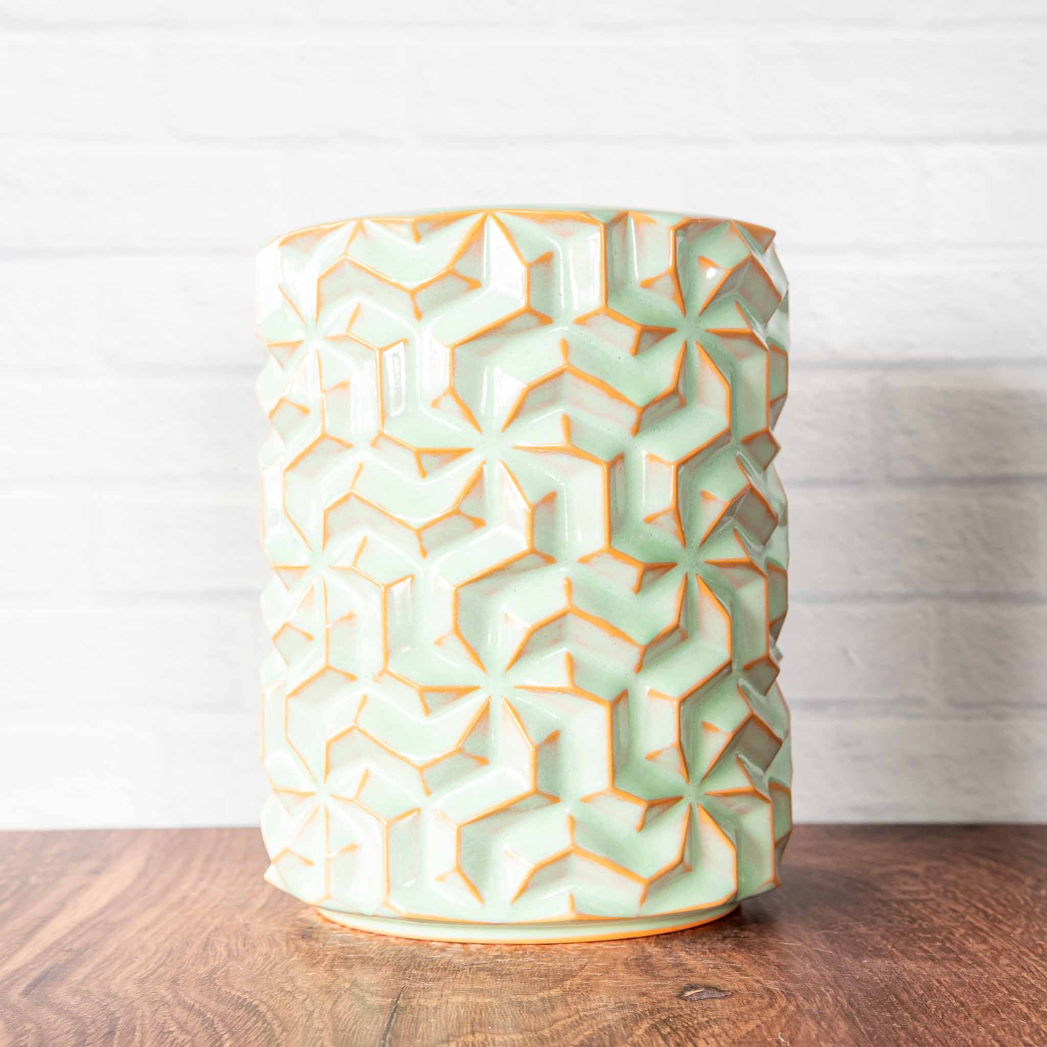 #178 - Short Triweave Vase