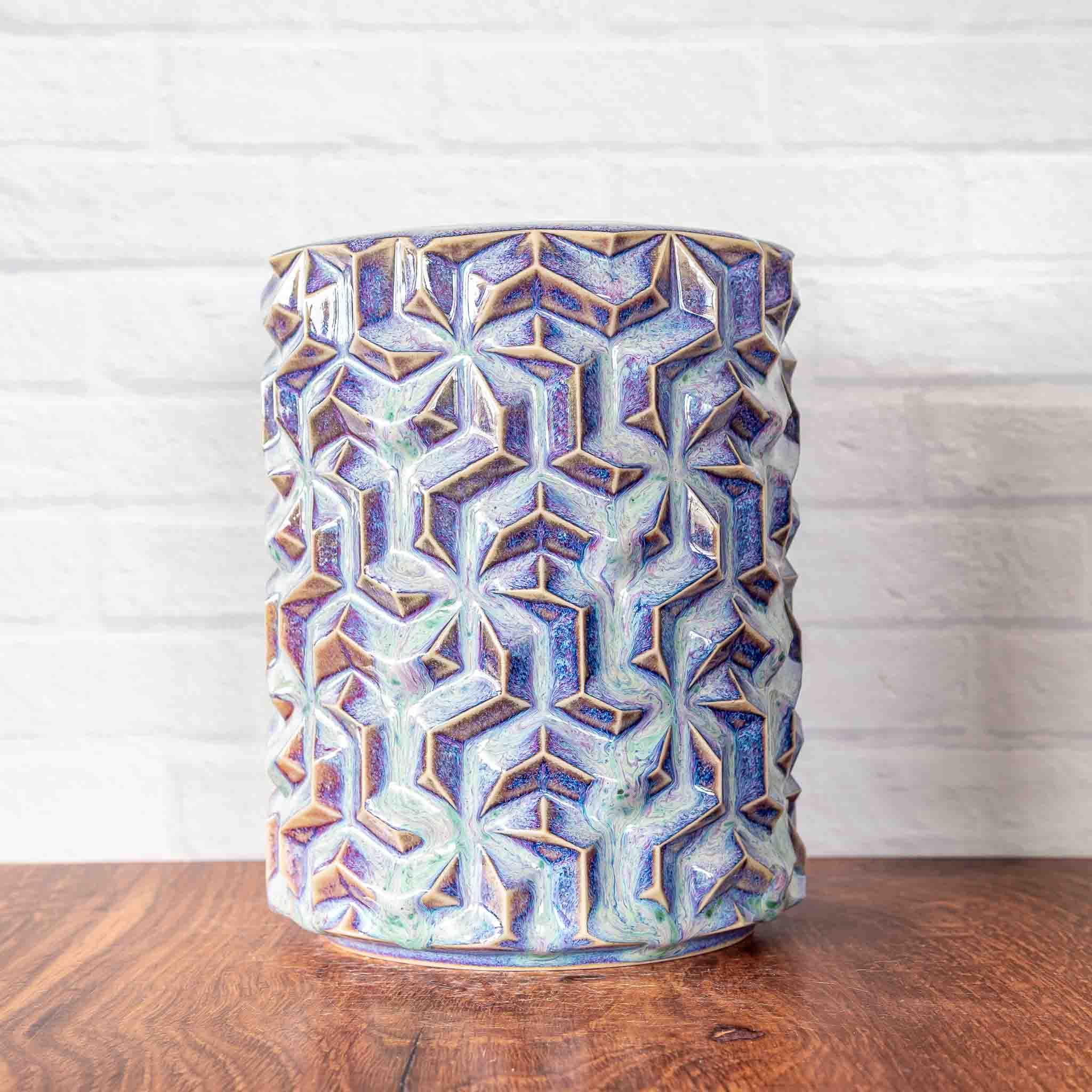 #179 - Short Triweave Vase