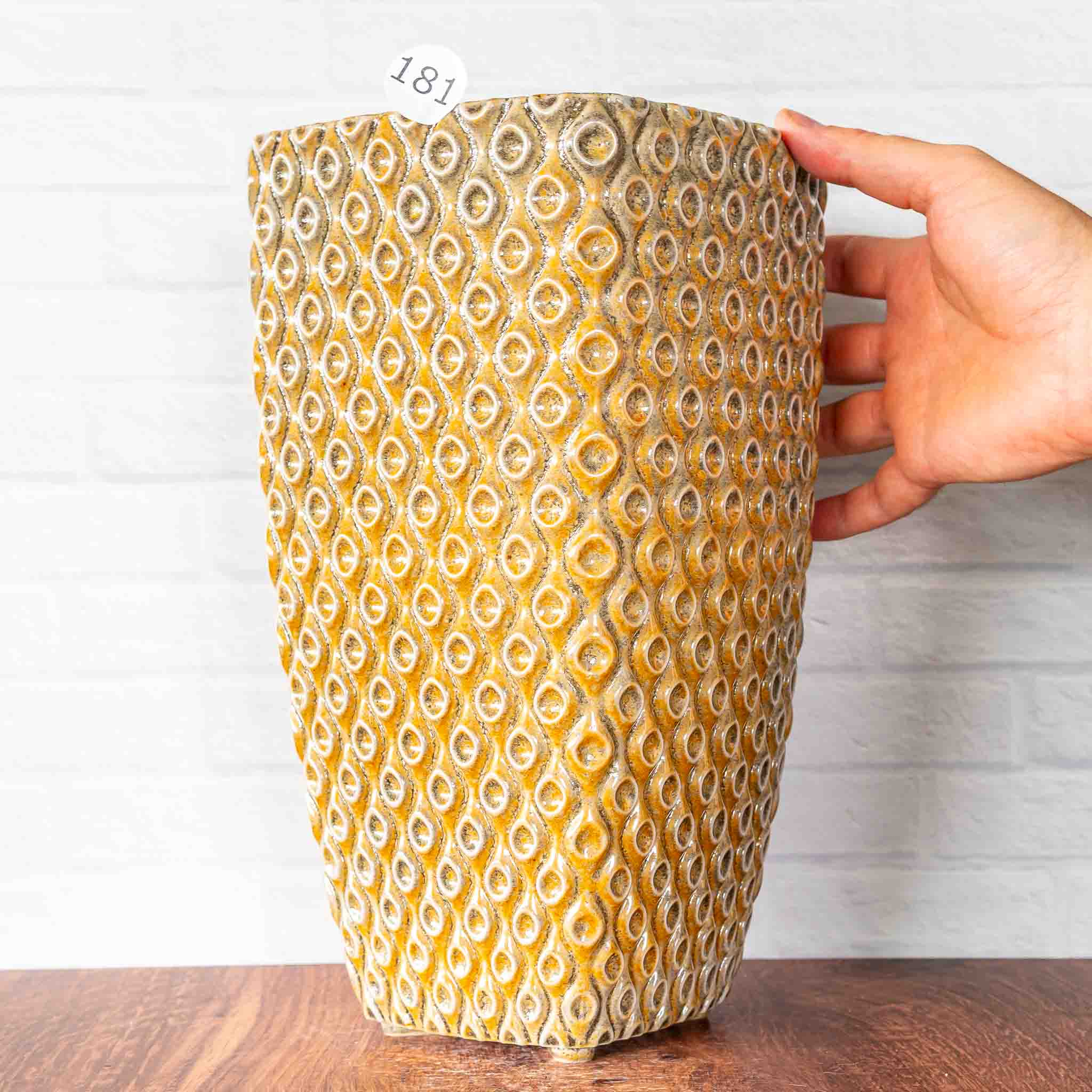 #181 - Tall Peacock Planter