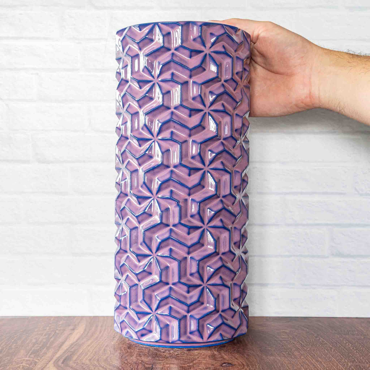 Tall Triweave Vase