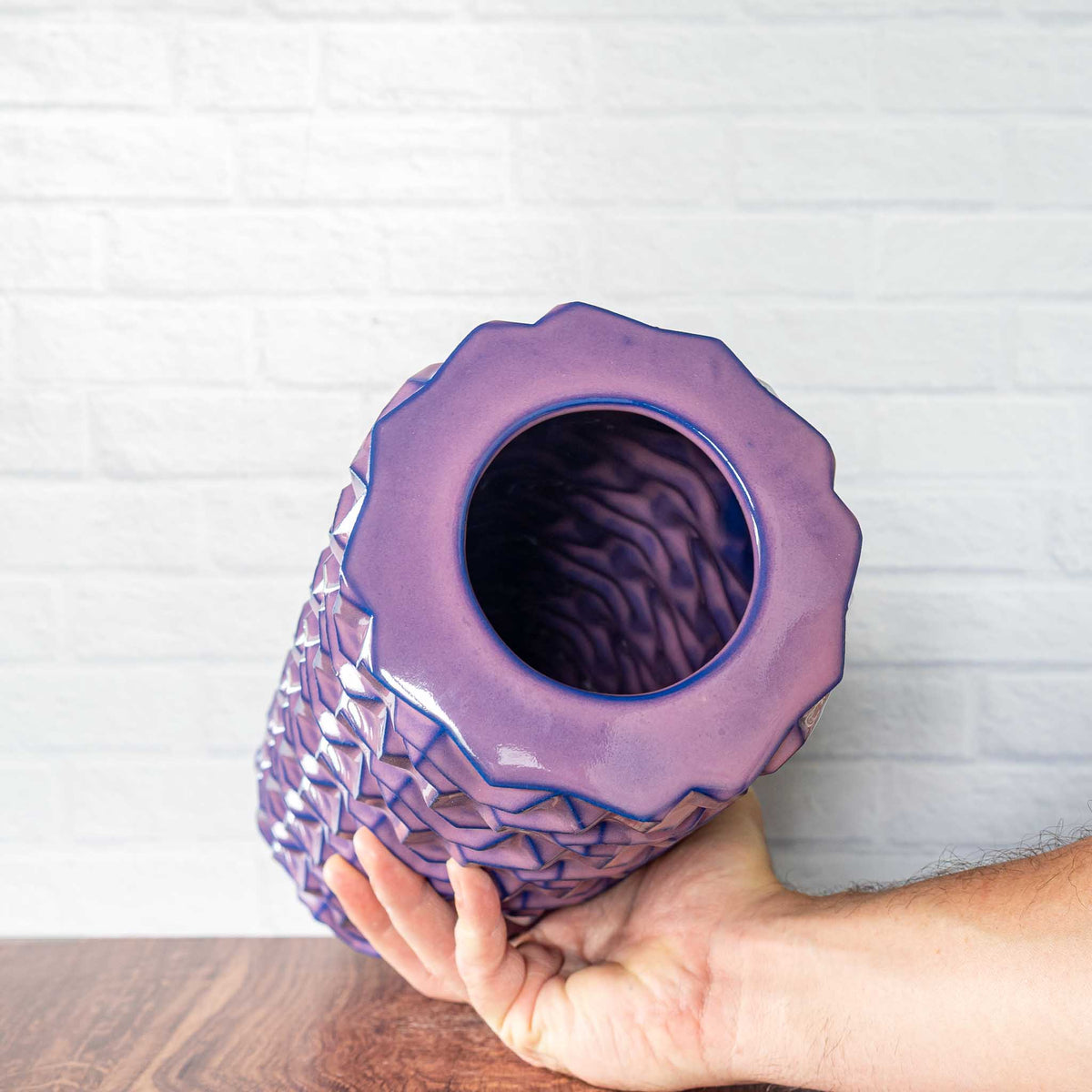 Tall Triweave Vase