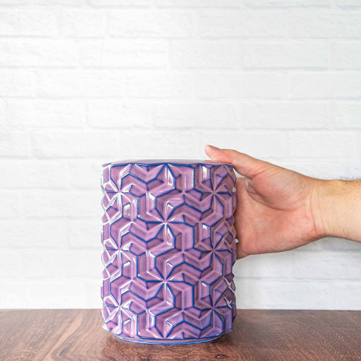Short Triweave Vase