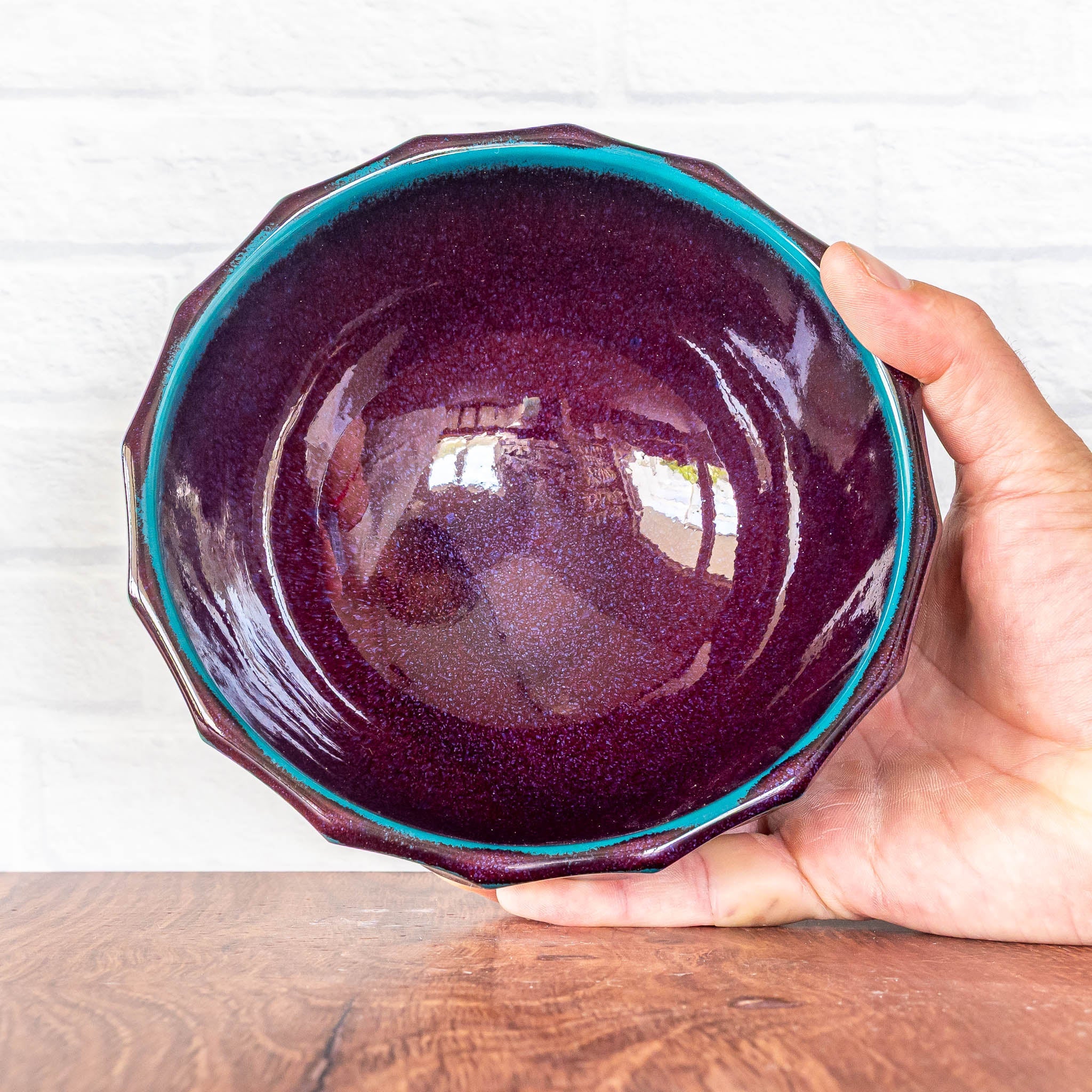 Deep Twist Bowl - Hammerly Ceramics