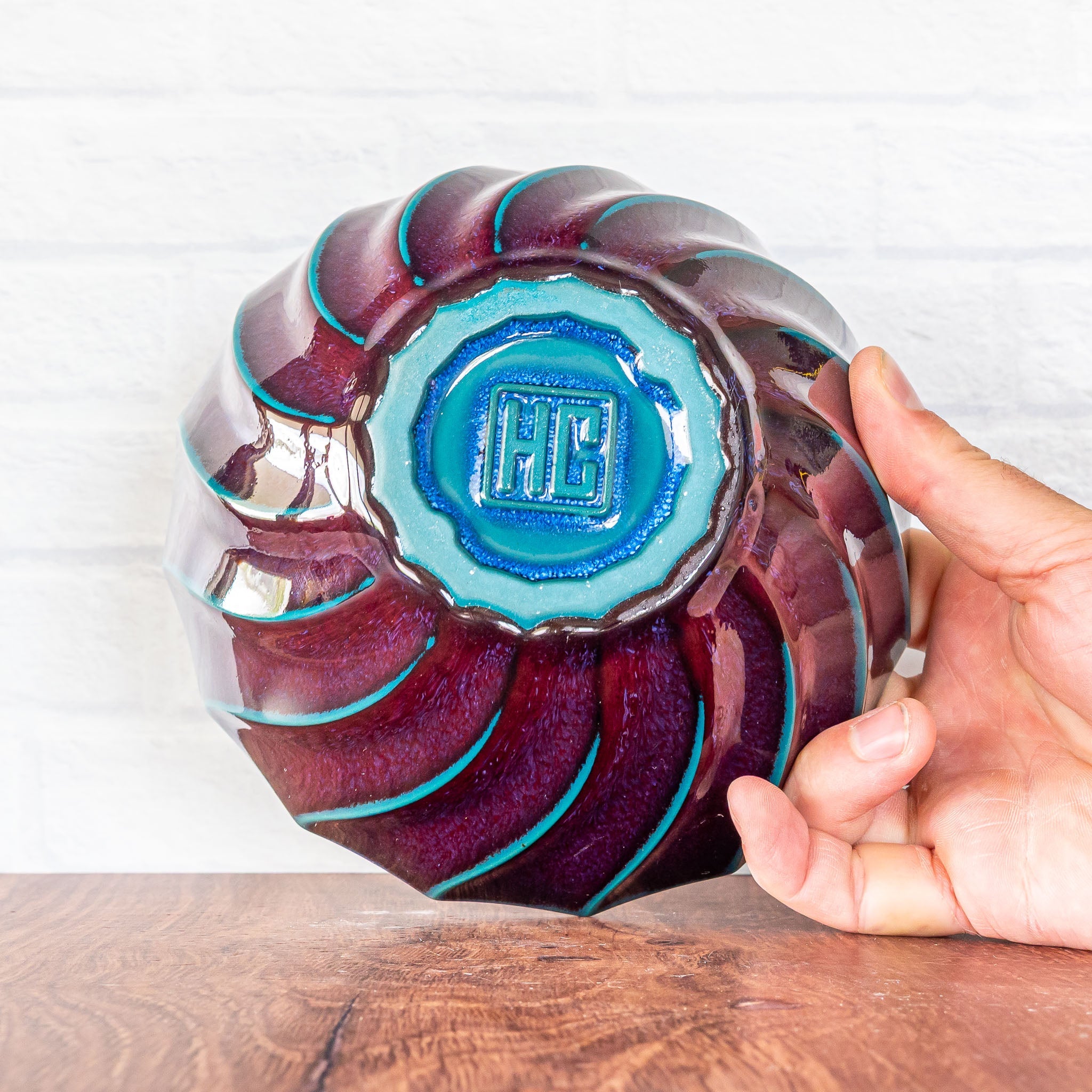 Deep Twist Bowl - Hammerly Ceramics