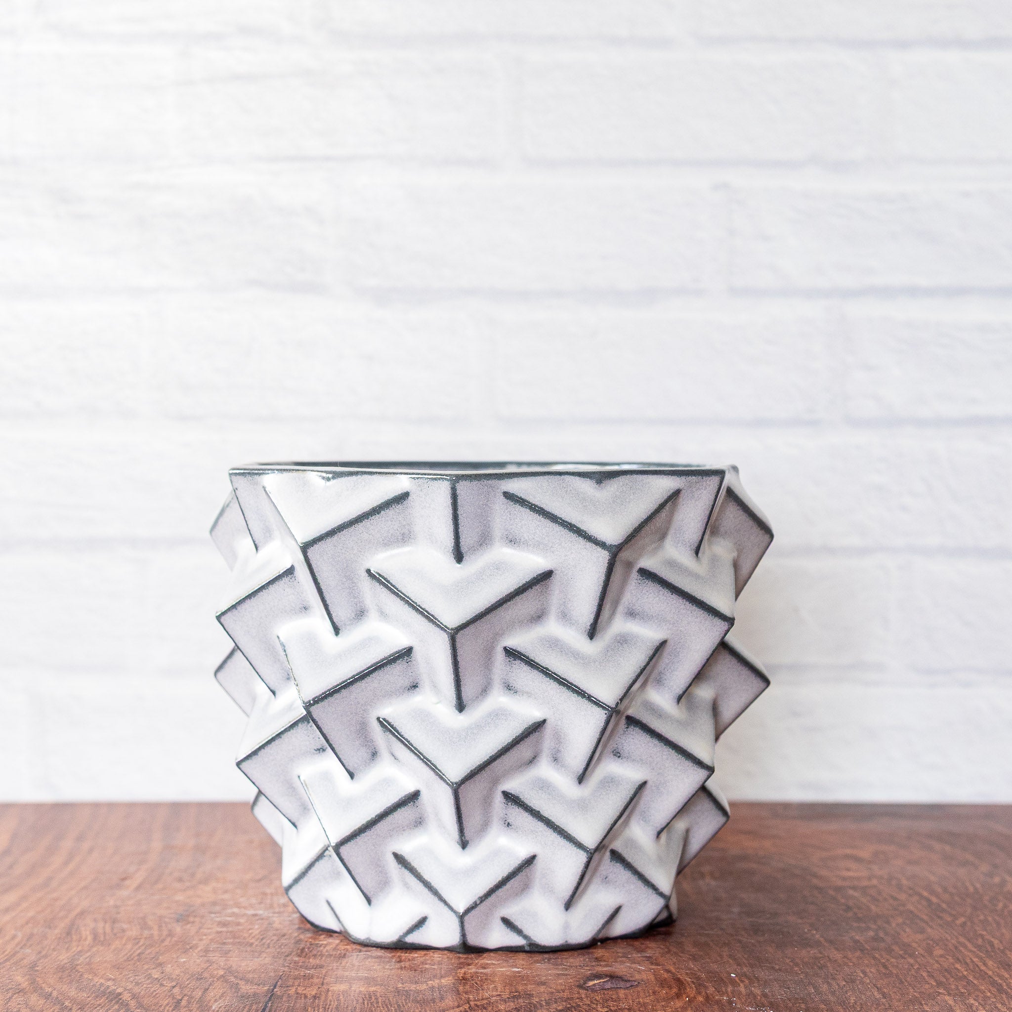 Medium Cubes Planter - Hammerly Ceramics