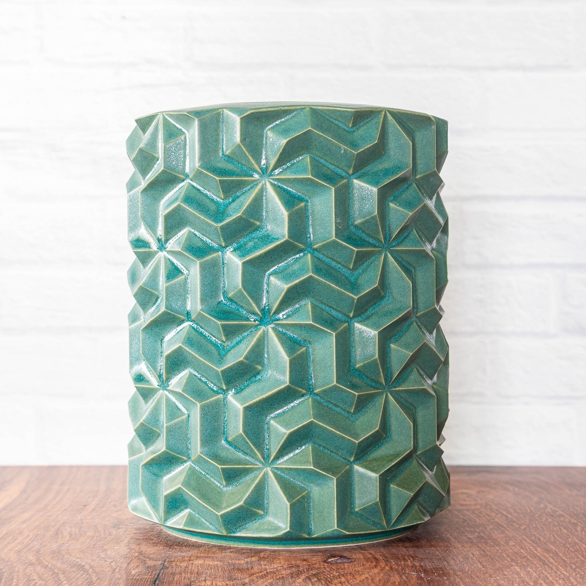 Short Triweave Vase - Hammerly Ceramics