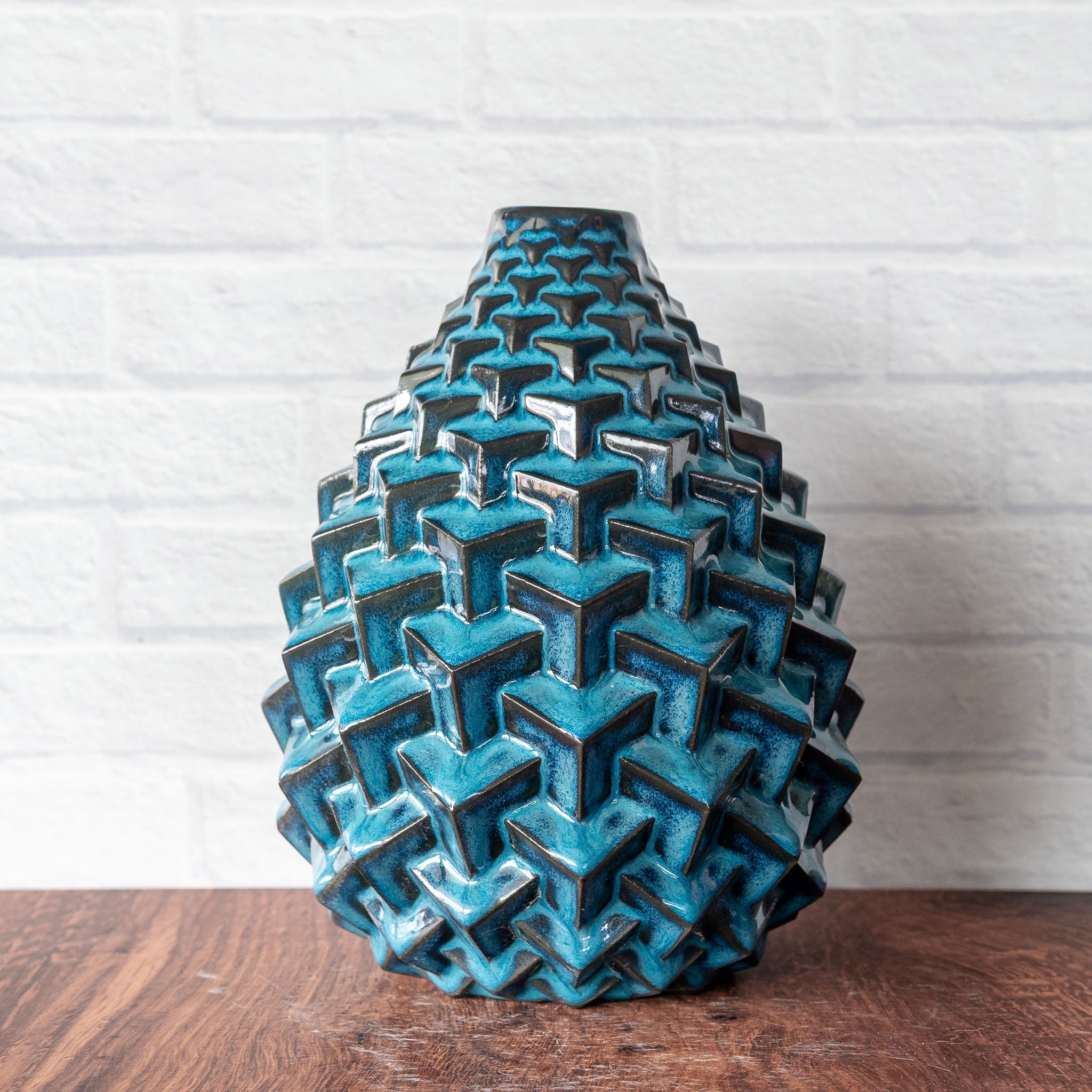 Stacked Cubes Vase - Hammerly Ceramics
