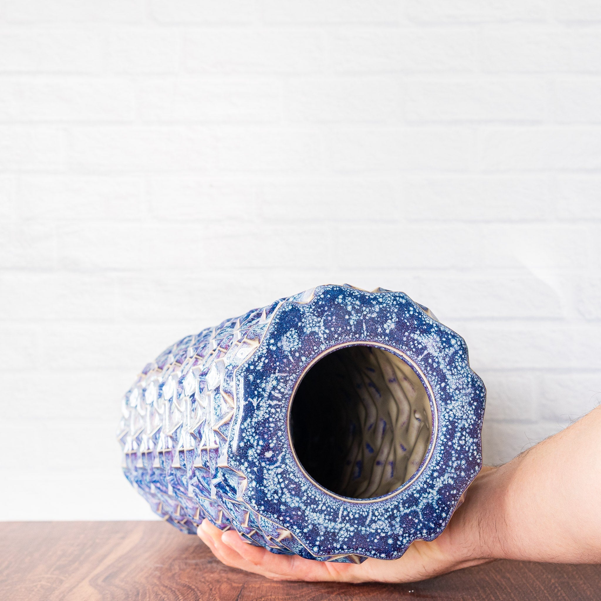 Tall Triweave Vase - Hammerly Ceramics