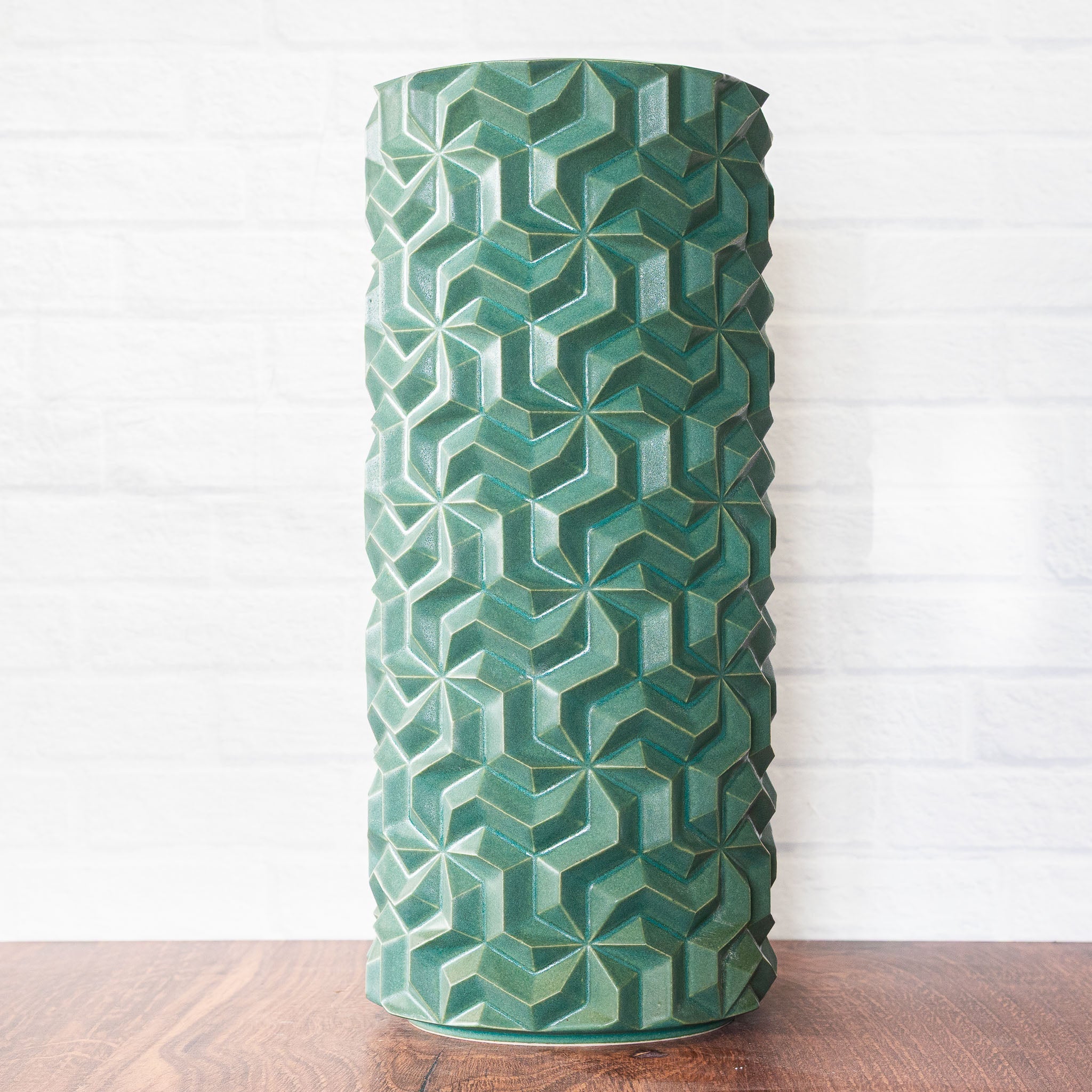 Tall Triweave Vase - Hammerly Ceramics
