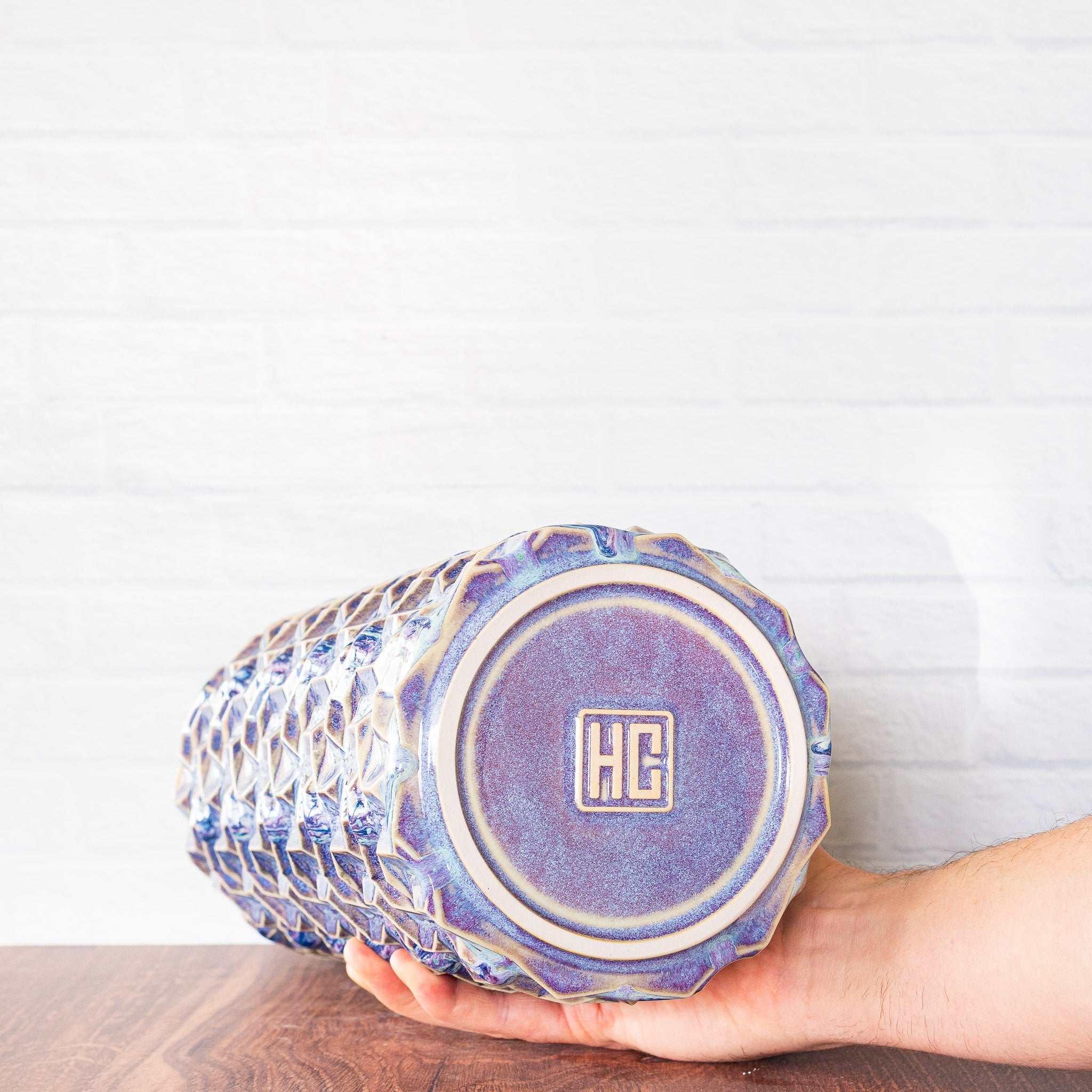 Tall Triweave Vase - Hammerly Ceramics